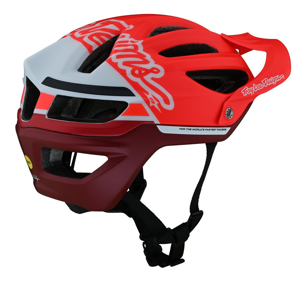 Casco Troy Lee Designs A2 con Mips Silhouette Red